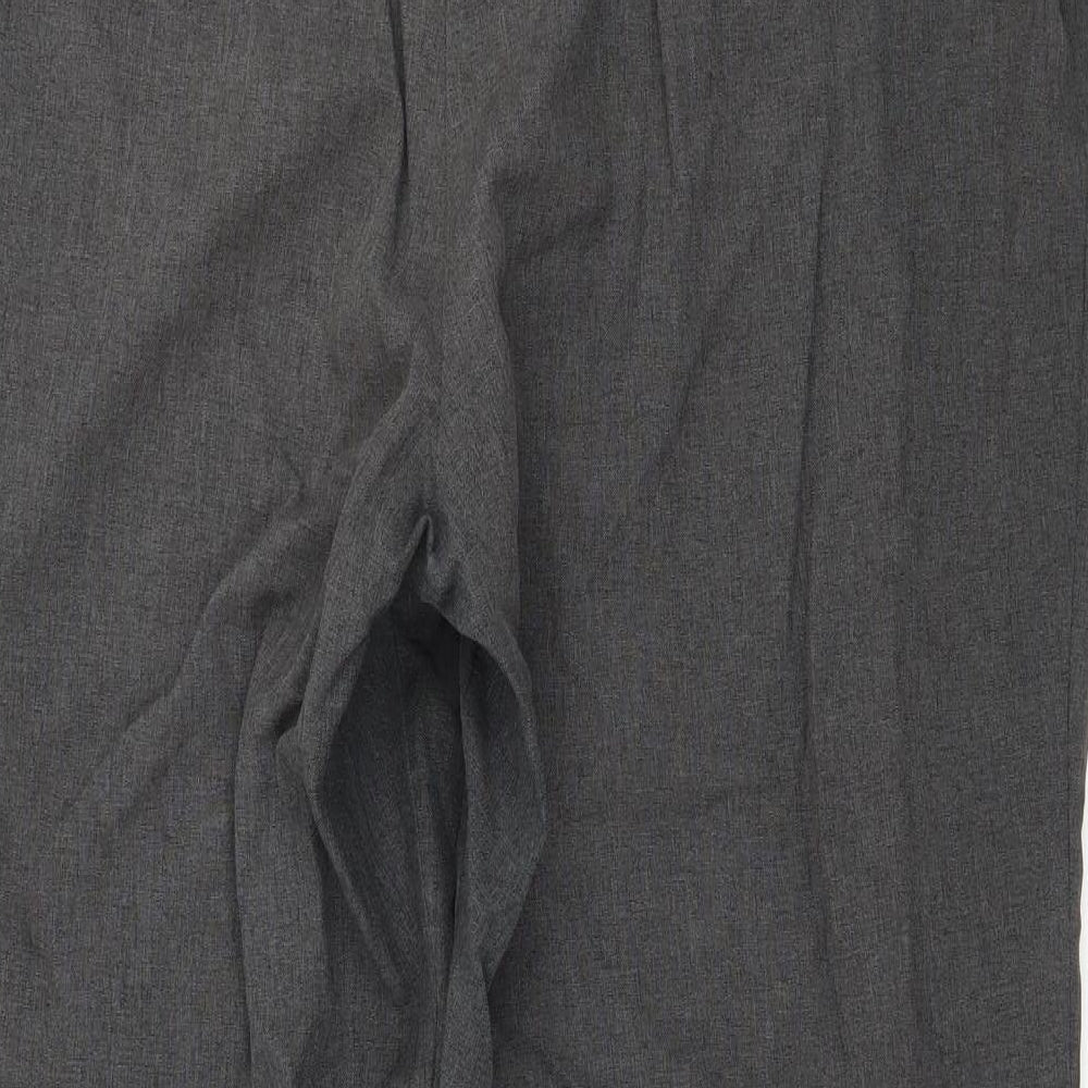 Womens UK Size 18 Papaya Regular Fit Grey Trousers