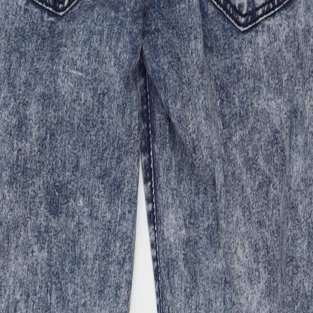 Denim & Co. Womens Blue Denim Jegging Jeans Size 6 L28 in