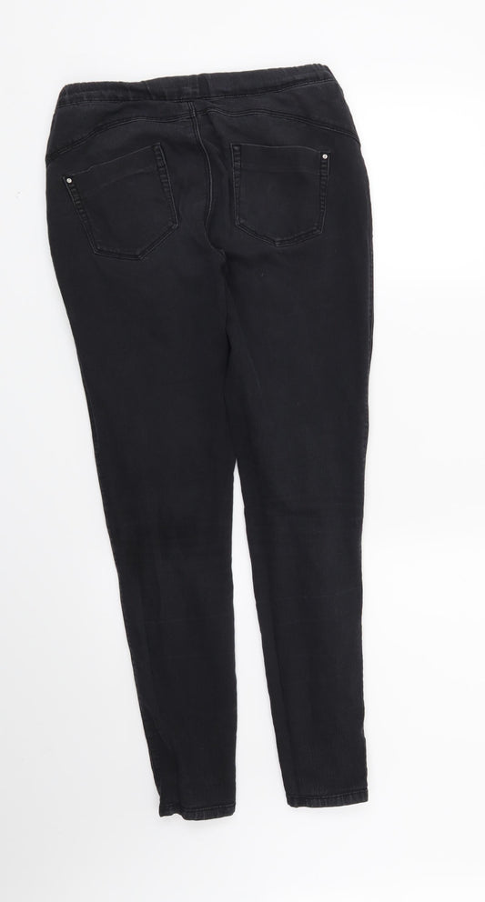 Denim CO Womens Black Jegging Jeans Size 8 L28 in