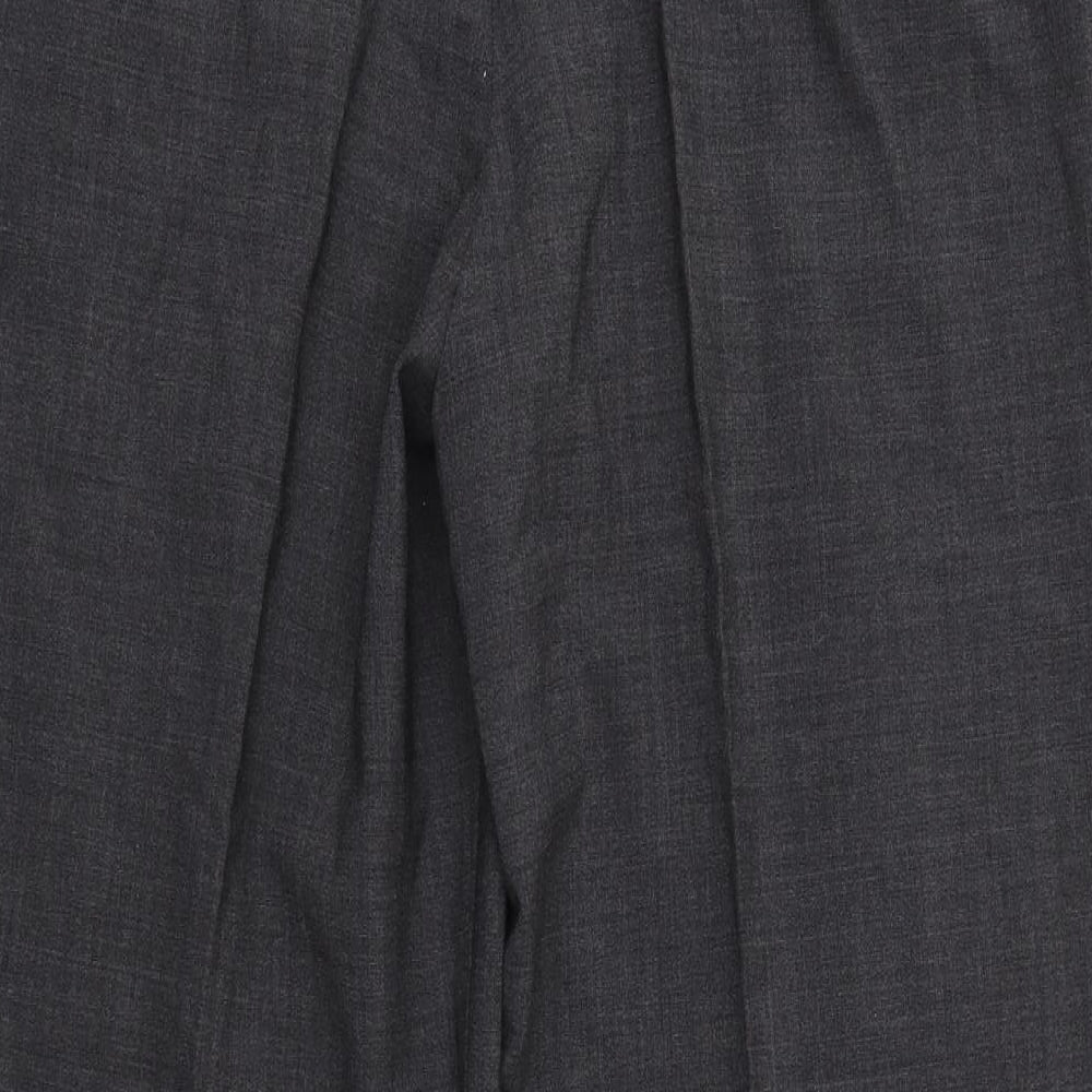 Womens UK Size 14 Marks and Spencer Regular Fit Grey Trousers