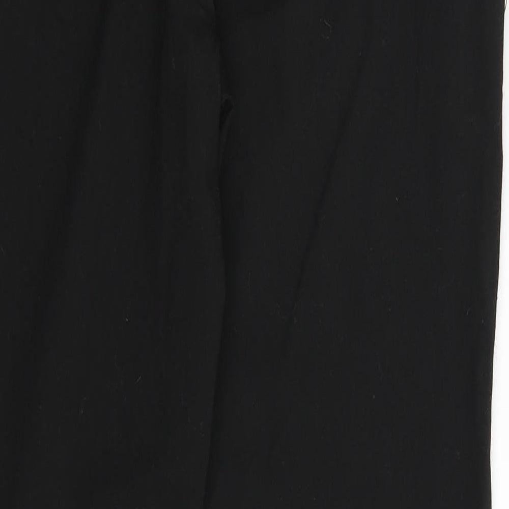 Womens UK Size 6 Marks and Spencer Slim Fit Black Trousers