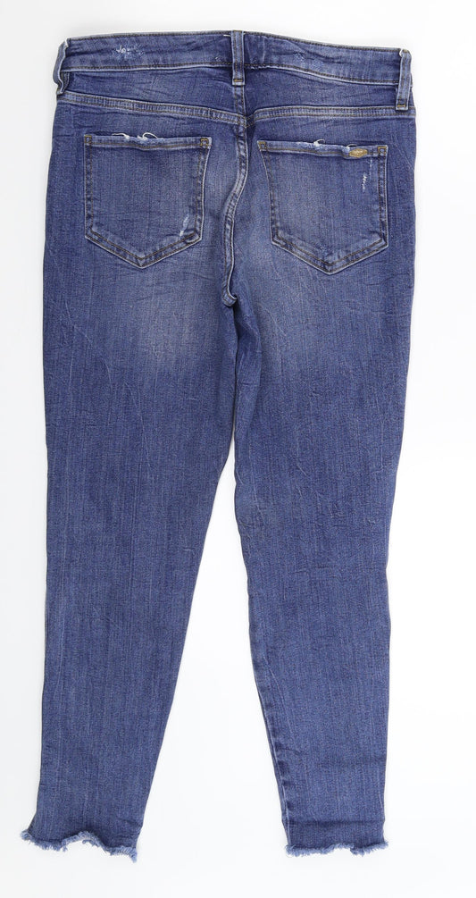 F&F Womens Blue Denim Jegging Jeans Size 30 in L26 in