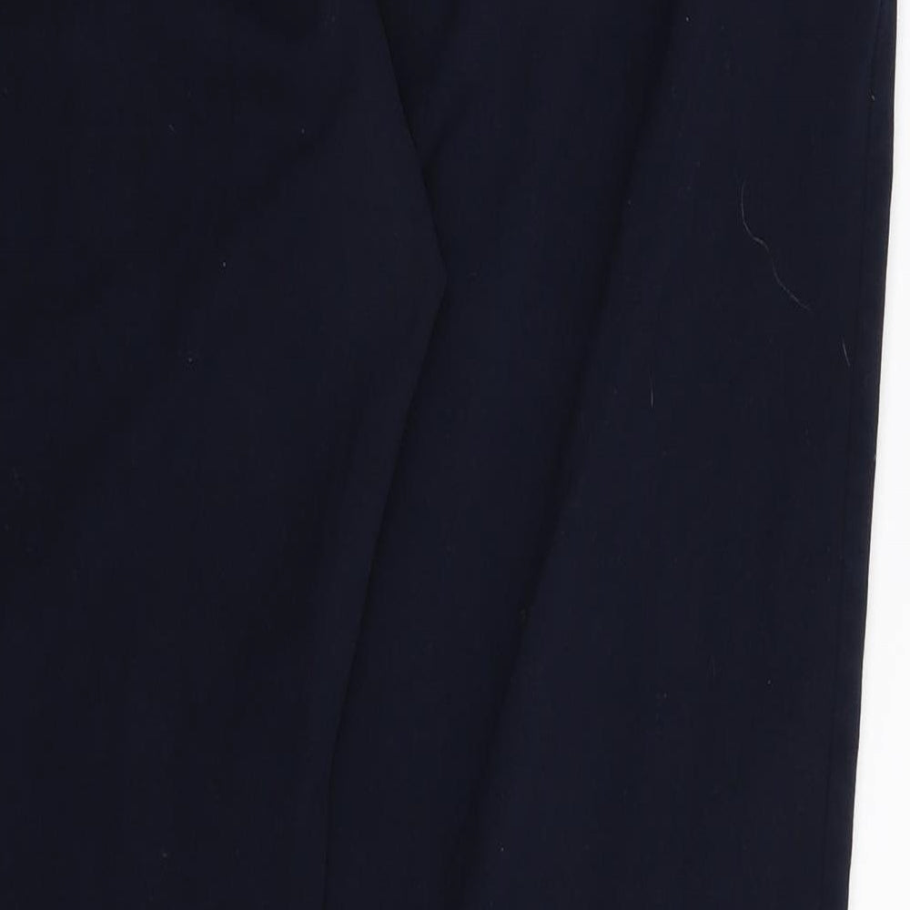 Preworn Womens Blue Trousers Size 16 L28 in