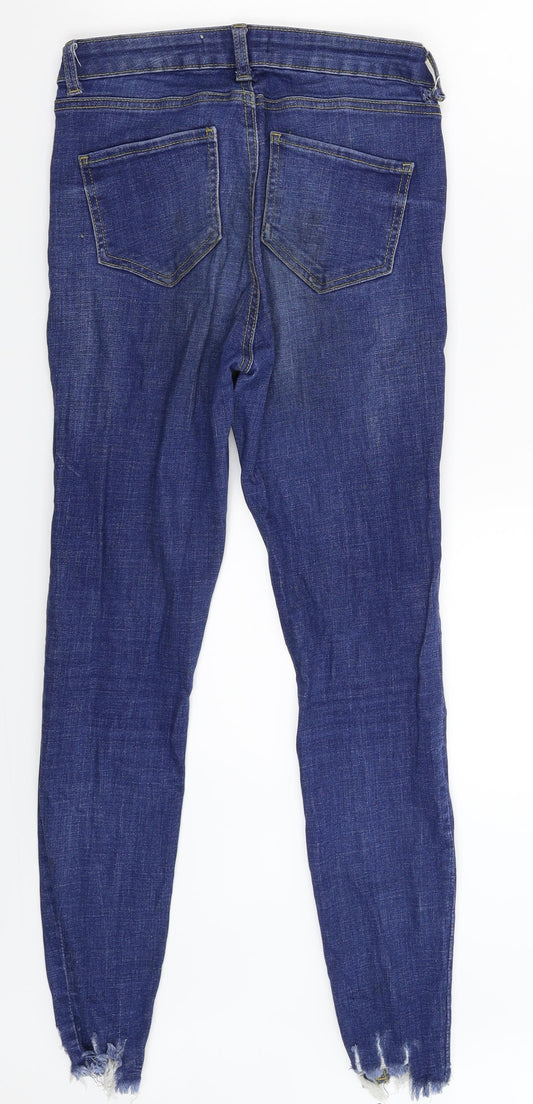 Denim Co Womens Blue Denim Skinny Jeans Size 8 L28 in