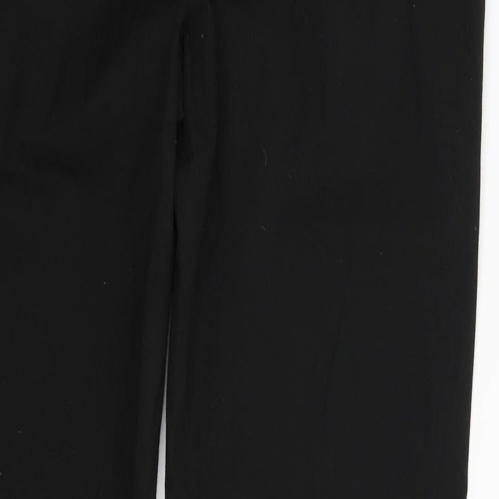 Womens UK Size 8 Marks and Spencer Extra-Slim Fit Black Trousers