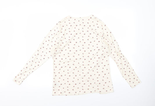 Mens UK Size 16 m&s White Button-Up Long Sleeve Casual Shirt