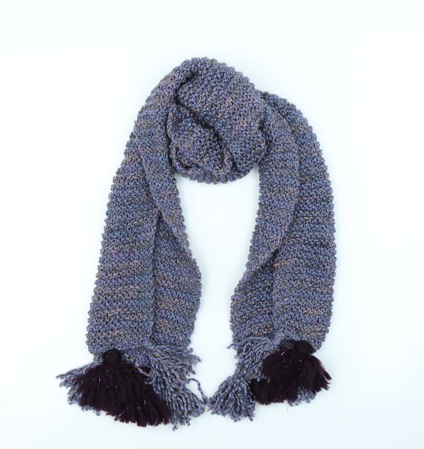 Preworn Womens Purple Scarf