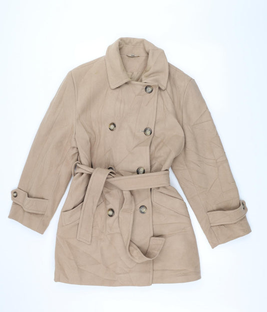 Klass Womens Brown Jacket Size 14