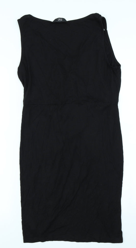 F&F Womens Black Pencil Dress Size 10