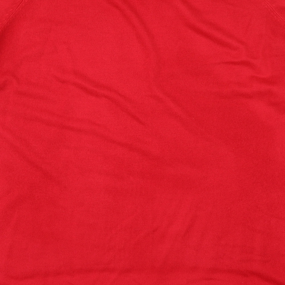 Primark Womens Red Pullover Jumper Size 18