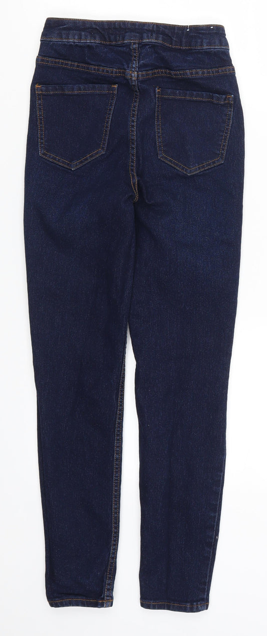 New Look Womens Blue  Denim Skinny Jeans Size 6 L25 in