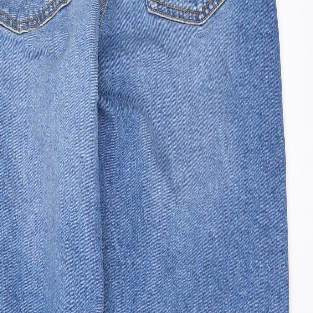 Womens UK Size 8 H&M Regular Fit Straight Blue Jeans