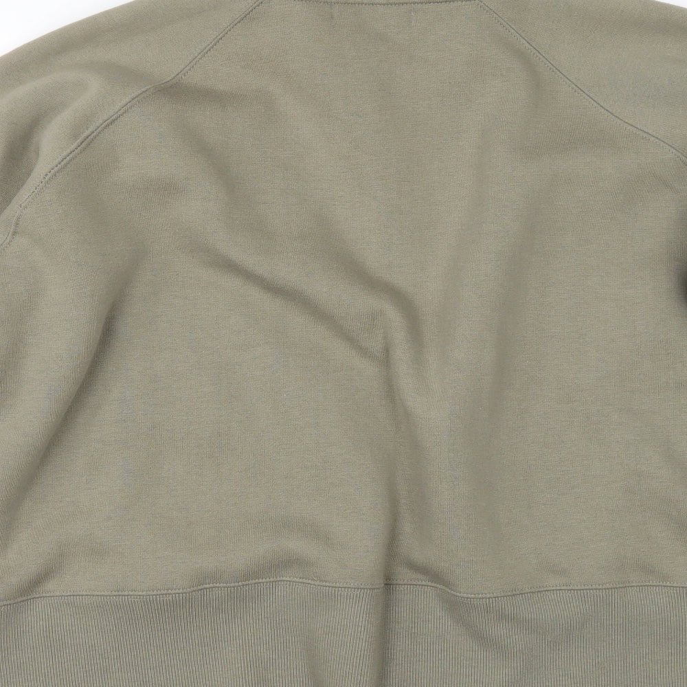 Bonmarché Womens Green Full Zip Sweatshirt Size L