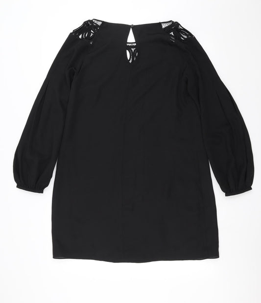 Oasis Womens Black Shift Size 14