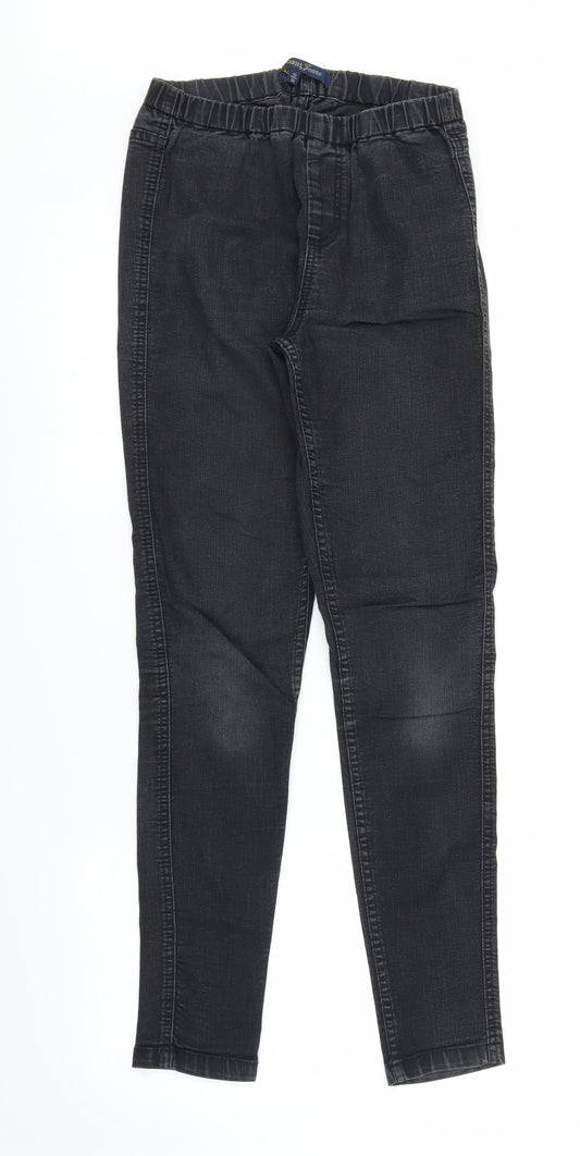 Womens UK Size 10 Oasis Regular Fit Jegging Black Jeans
