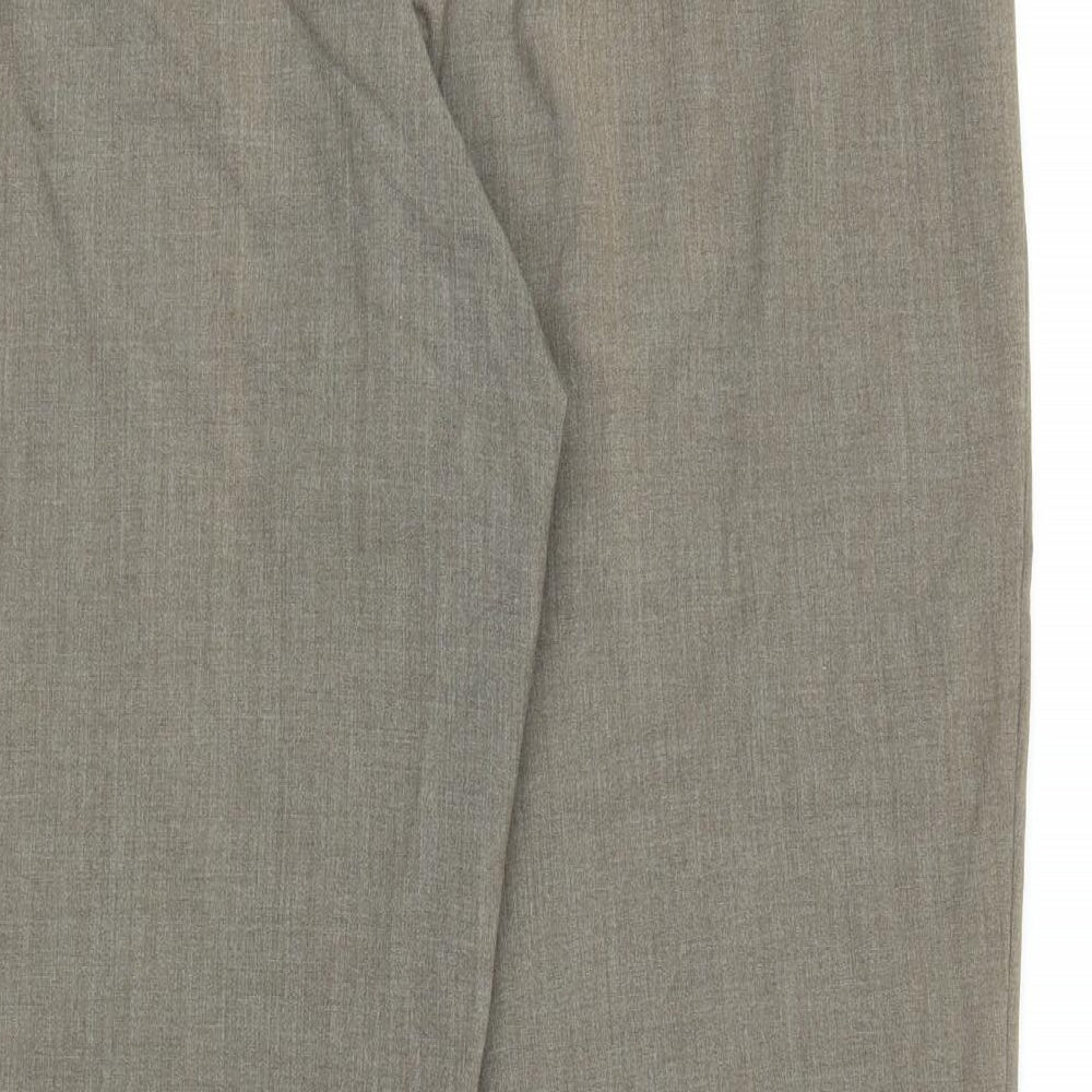 Womens UK Size 16 Epilogue Regular Fit Beige Trousers