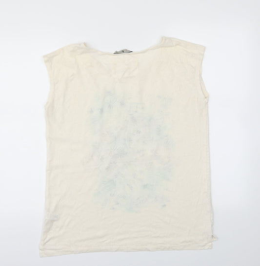 TU Womens Grey Basic T-Shirt Size 12