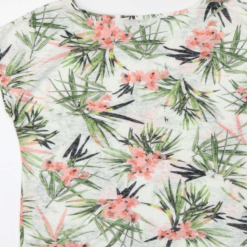 Womens UK Size S Wallis Green Camisole T-Shirt