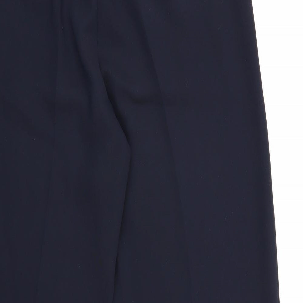Womens UK Size 14 Principles Regular Fit Dress Pants Blue Trousers