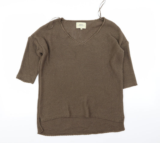 Papaya Womens Brown Pullover Jumper Size 8