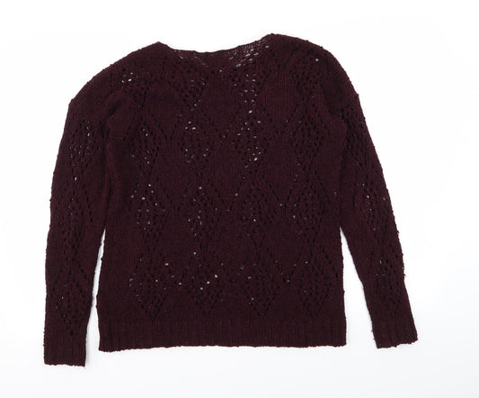 FOREVER 21 Womens Pink Pullover Jumper Size S