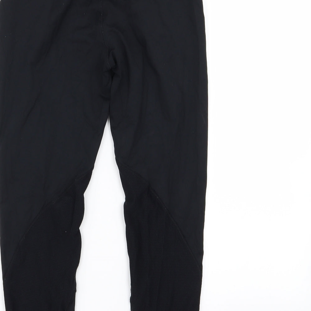 FOREVER 21 Womens Black Capri Leggings Size M L18 in - Stretch waistband