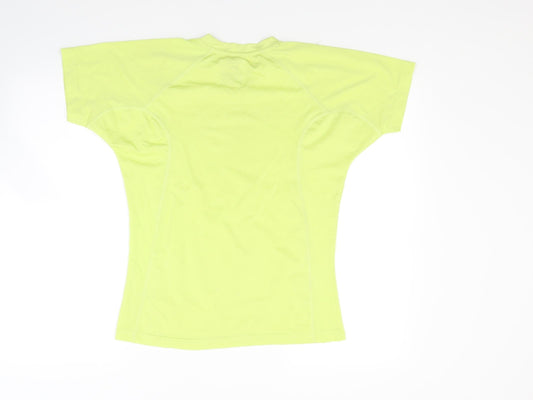 Crane Womens Yellow   Basic Casual Size S