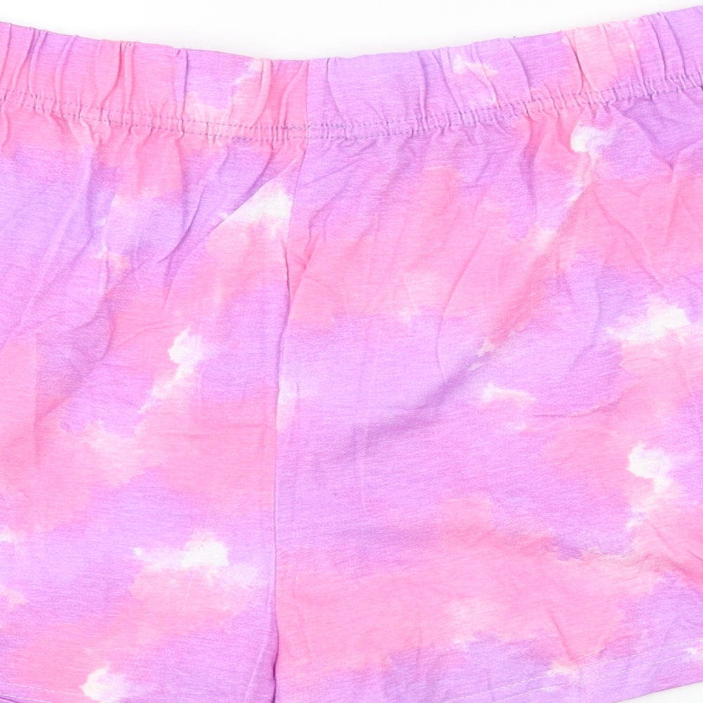Studio Womens Purple Chino Shorts Size 16