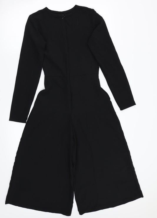 Boohoo Womens Black Playsuit One-Piece Size 6