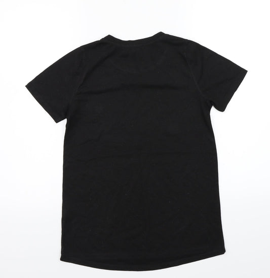 Primark Womens Black Basic T-Shirt Size 4