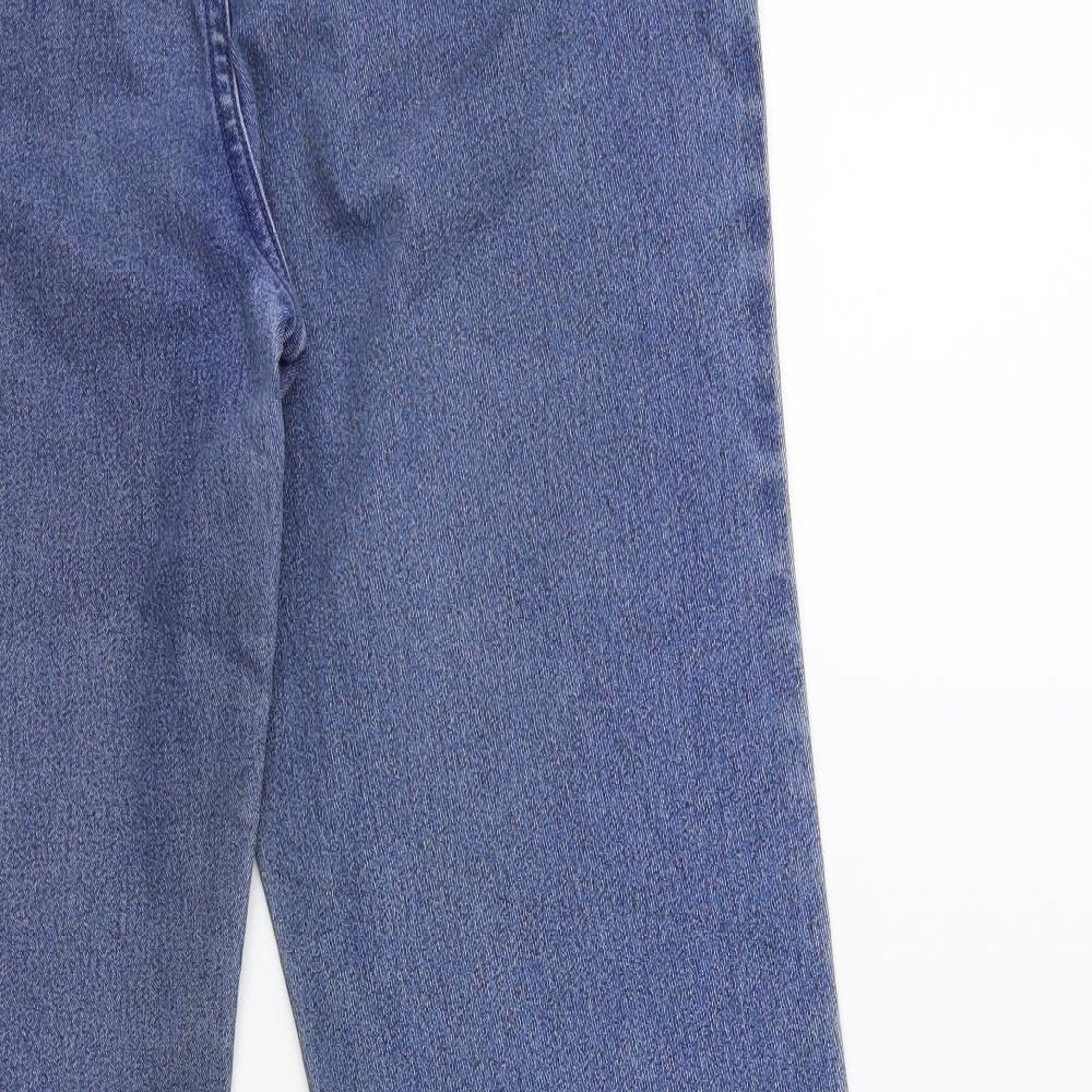lafeinier Womens Blue Denim Tapered Jeans Size 28 in L27 in