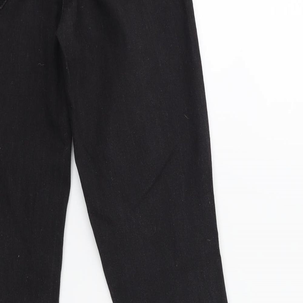 Denim & Co. Womens Black Denim Skinny Jeans Size 6 L27 in