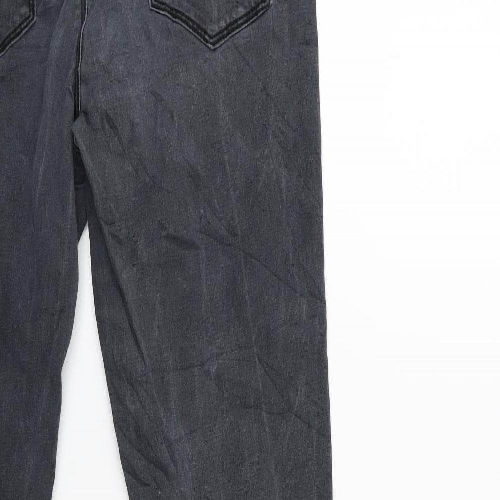 Womens UK Size M Sinsay Regular Fit Skinny Grey Jeans