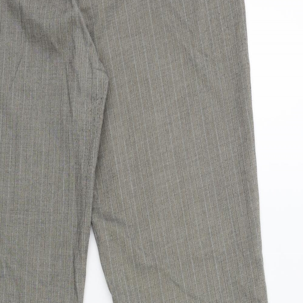 Womens UK Size 16 Papaya Regular Fit Grey Trousers