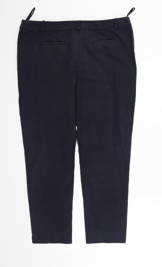 Womens UK Size 36 in Preworn Regular Fit Blue Trousers
