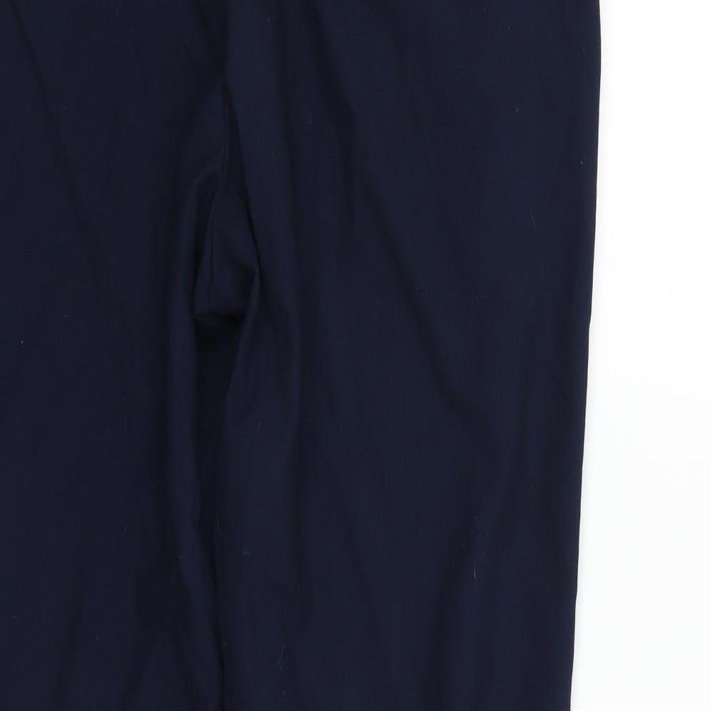 Fluid Womens Blue Trousers Size 34 in L30 in