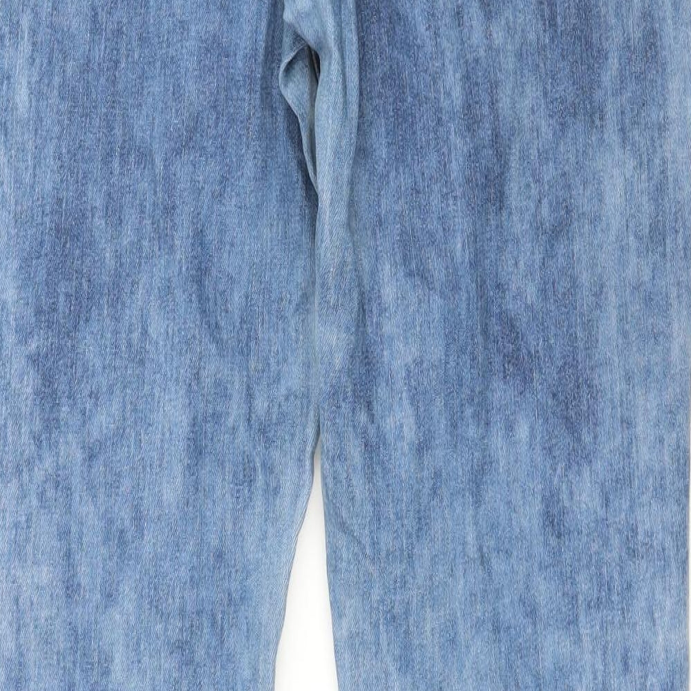 Cherokee Womens Blue Denim Straight Jeans Size 12 L29 in