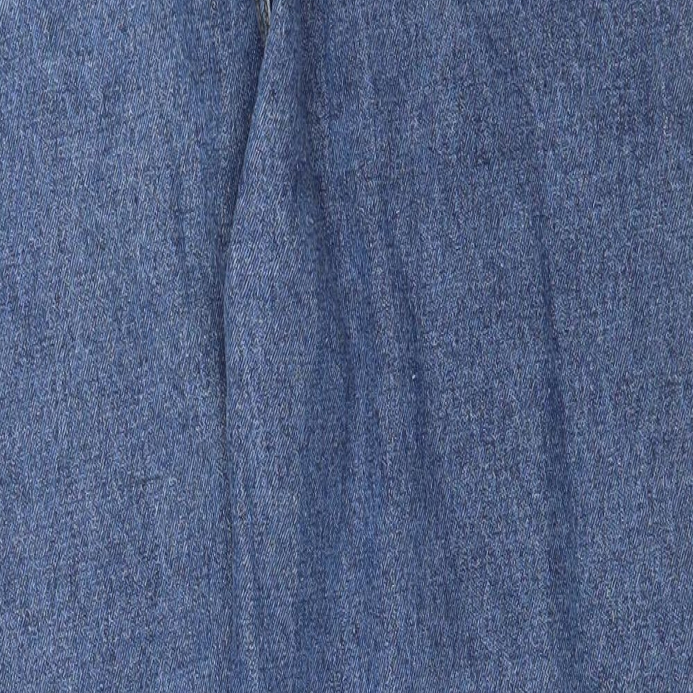 Womens UK Size XL Preworn Regular Fit Skinny Blue Jeans