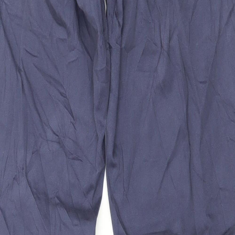 Womens UK Size 12 Blue Motion Regular Fit Blue Trousers