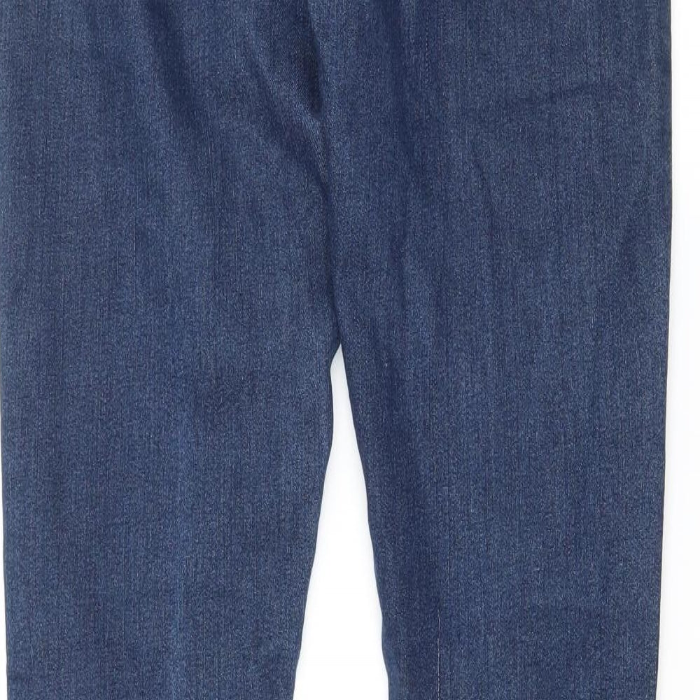 Denim & Co. Womens Blue Denim Skinny Jeans Size 8 L31 in