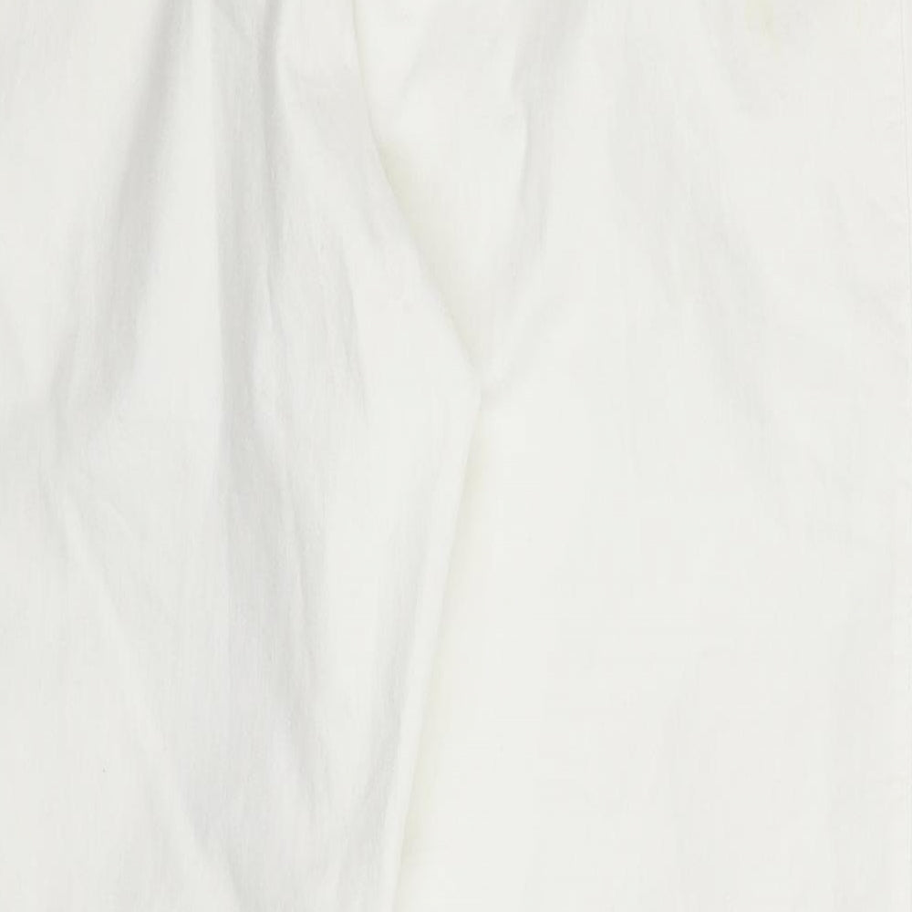 New Fashion Womens White Denim Skinny Jeans Size 30 in L28 in