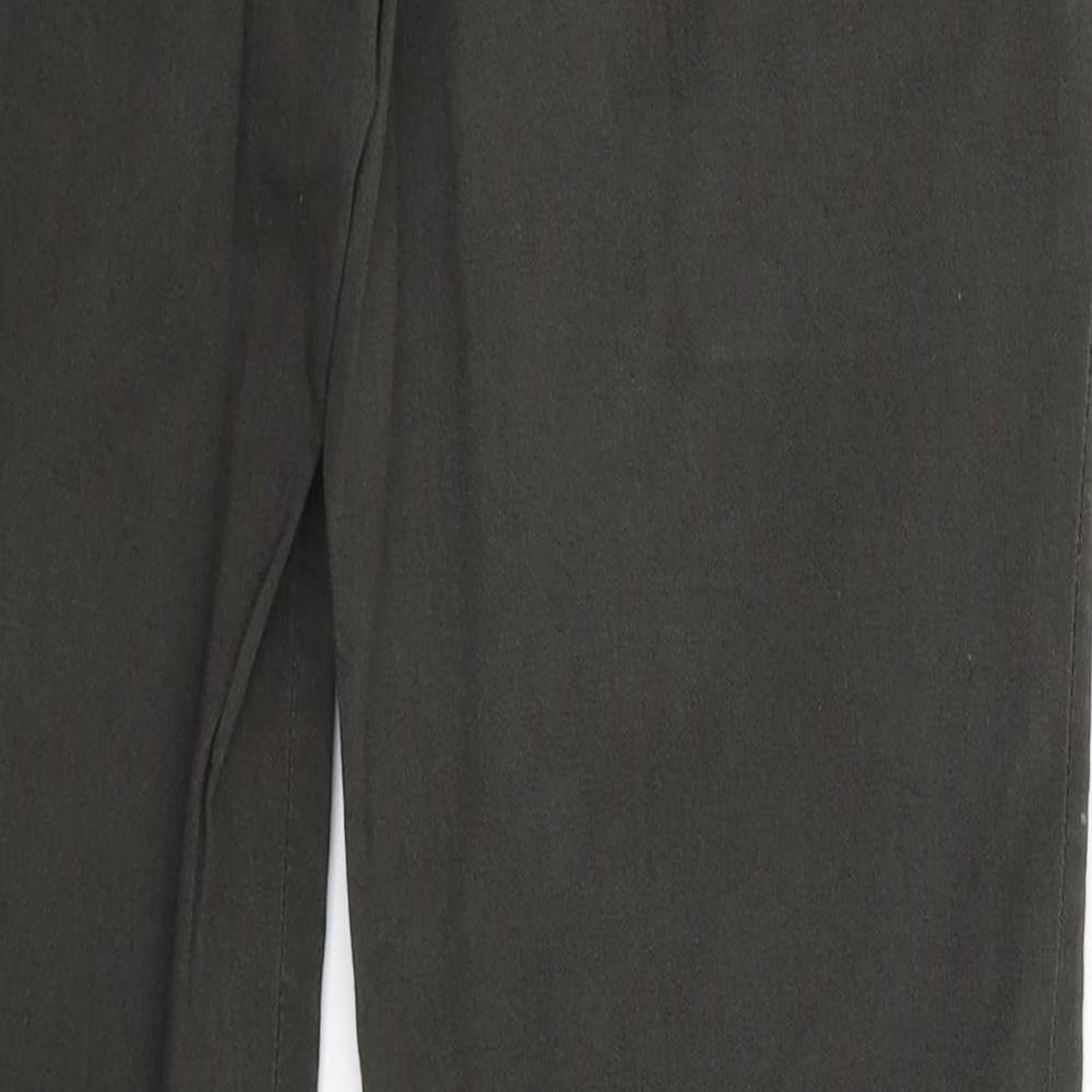 Womens UK Size 12 Zara Slim Fit Grey Trousers