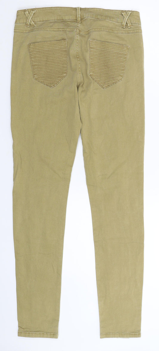 Clockhouse Womens Beige  Denim Jegging Jeans Size 29 in L29 in