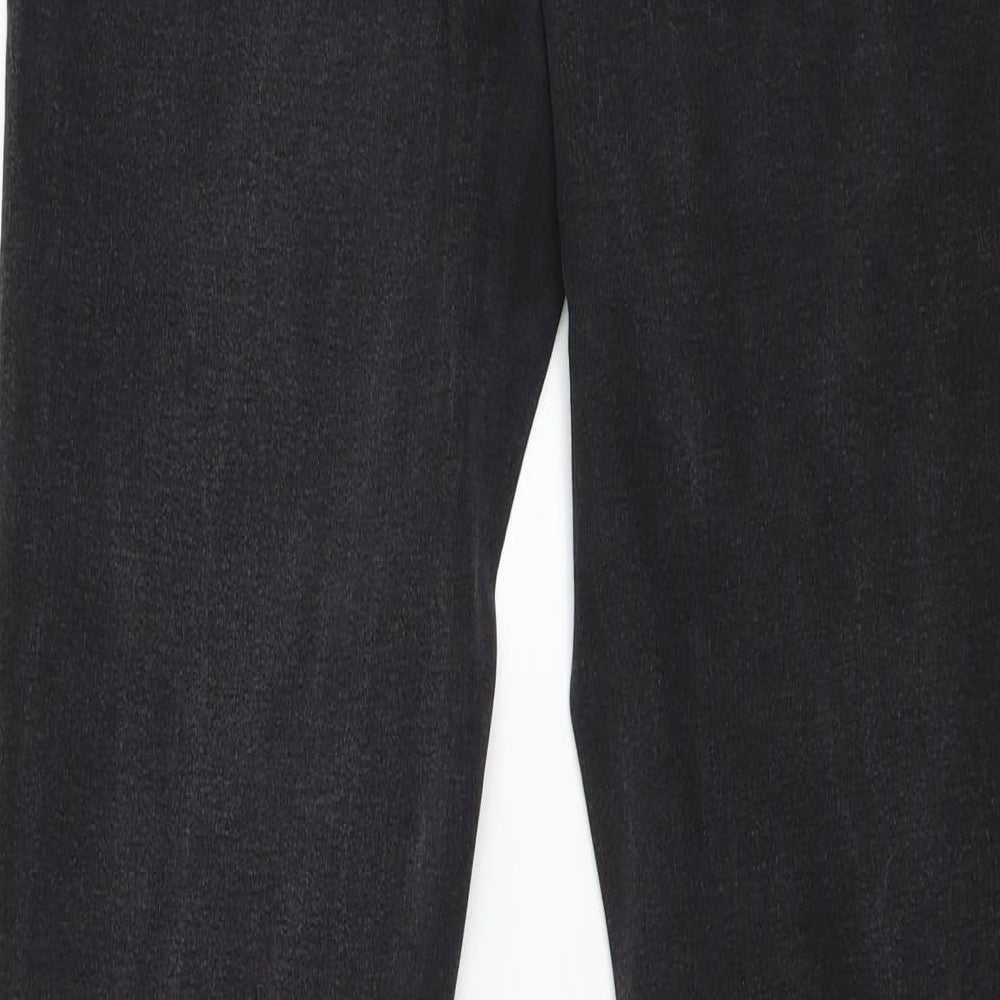 Denim & Co. Womens Black Denim Skinny Jeans Size 14 L28 in