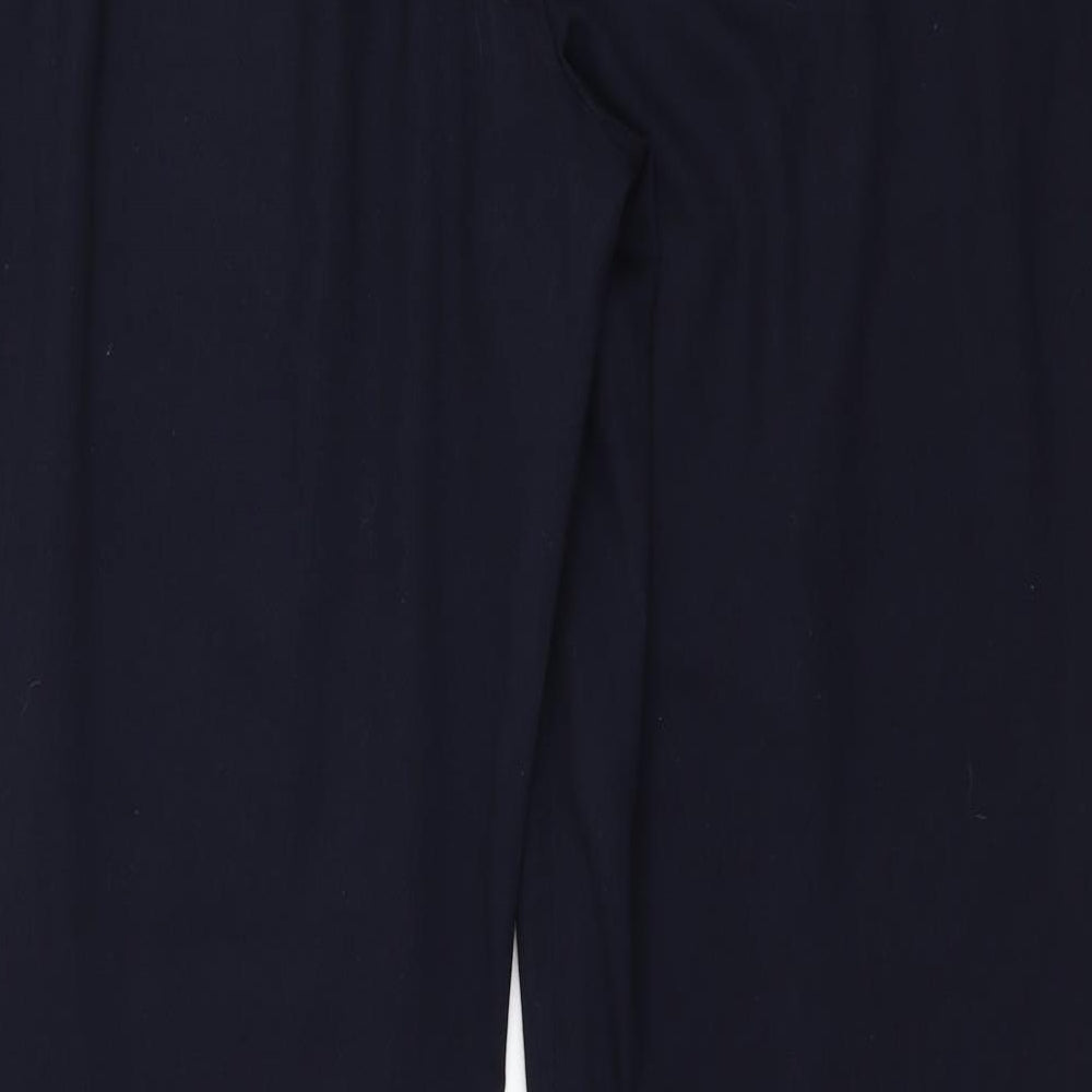 Womens UK Size 8 NEXT Regular Fit Blue Trousers