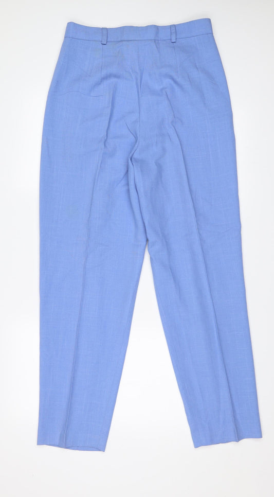 First Avenue Womens Blue Capri Trousers Size 14 L28 in