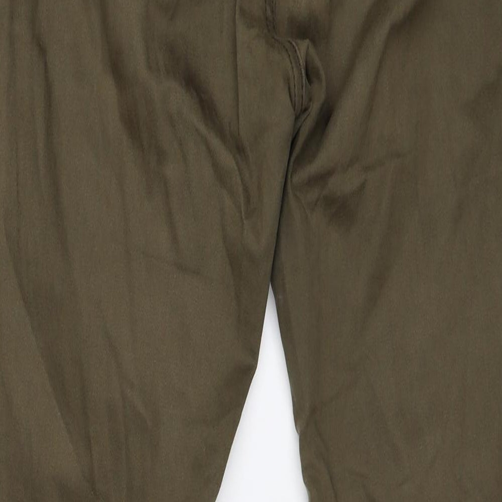 Topshop Womens Green Skinny Jeans Size 30 L27 in