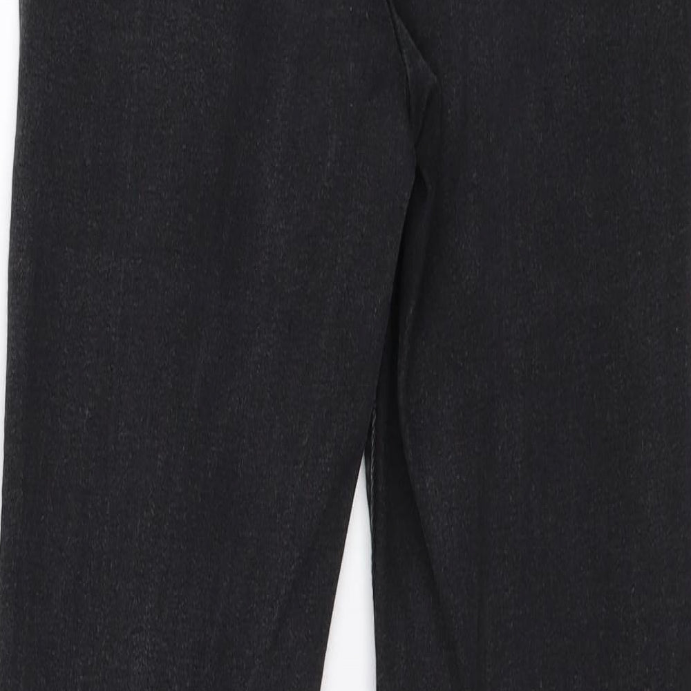 Denim & Co. Womens Black Denim Skinny Jeans Size 8 L26 in