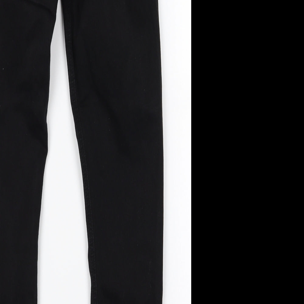 Topshop Womens Black Skinny Jeans Size 26 L27 in