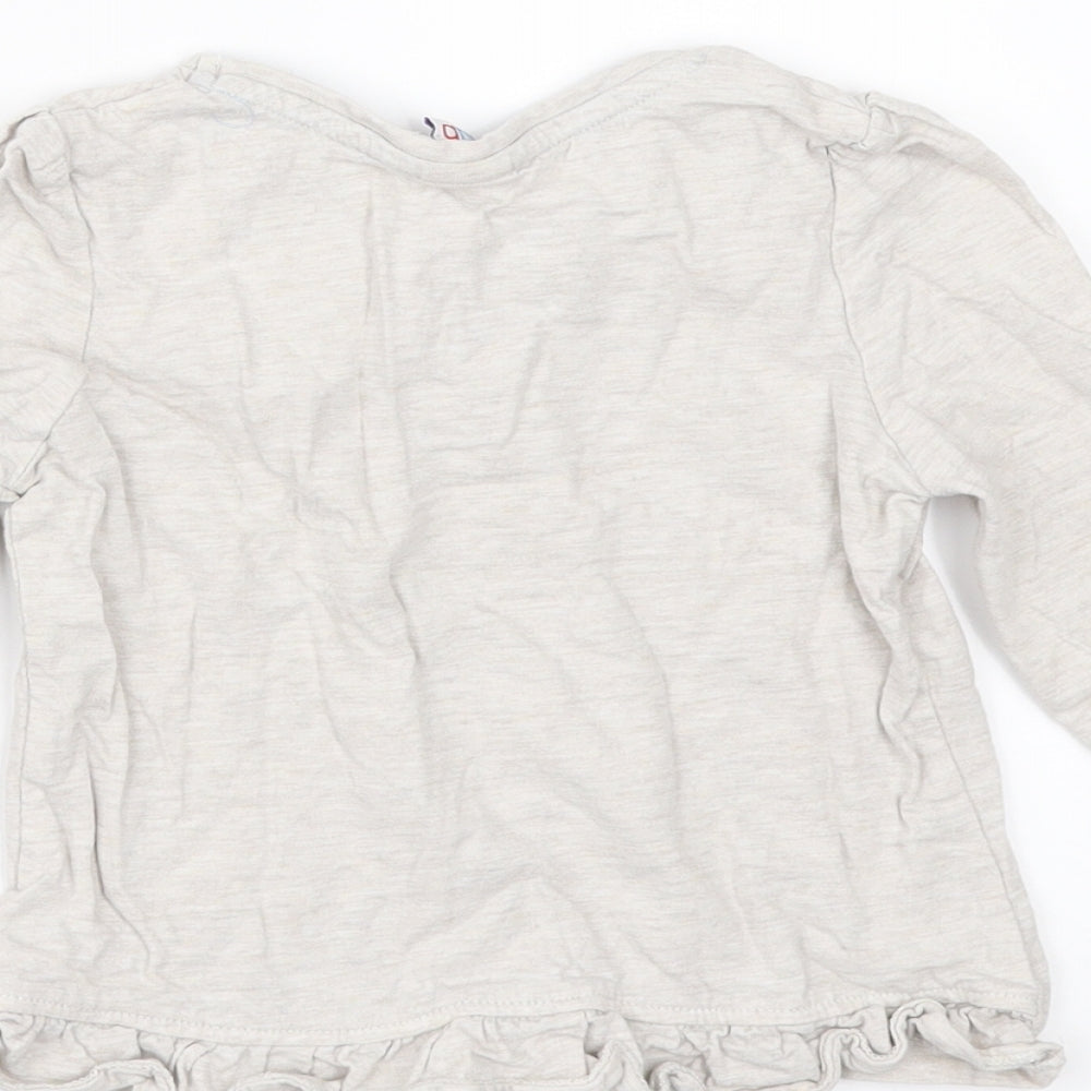 Mini Club Girls Beige T-Shirt Size 2-3 Years